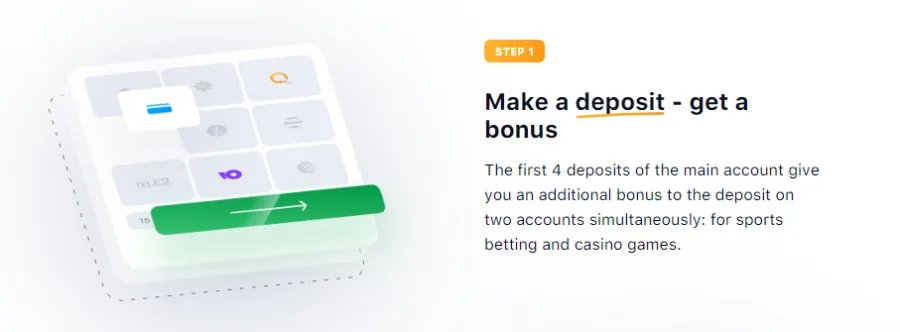 1win bonus on deposit